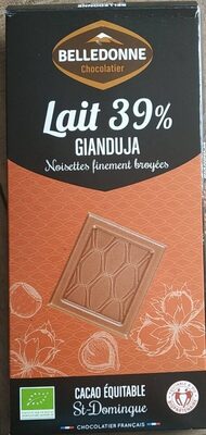 Lait Gianduja noisettes finement broyées - Product - fr