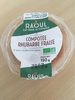 Compote rhubarbe fraise - Product