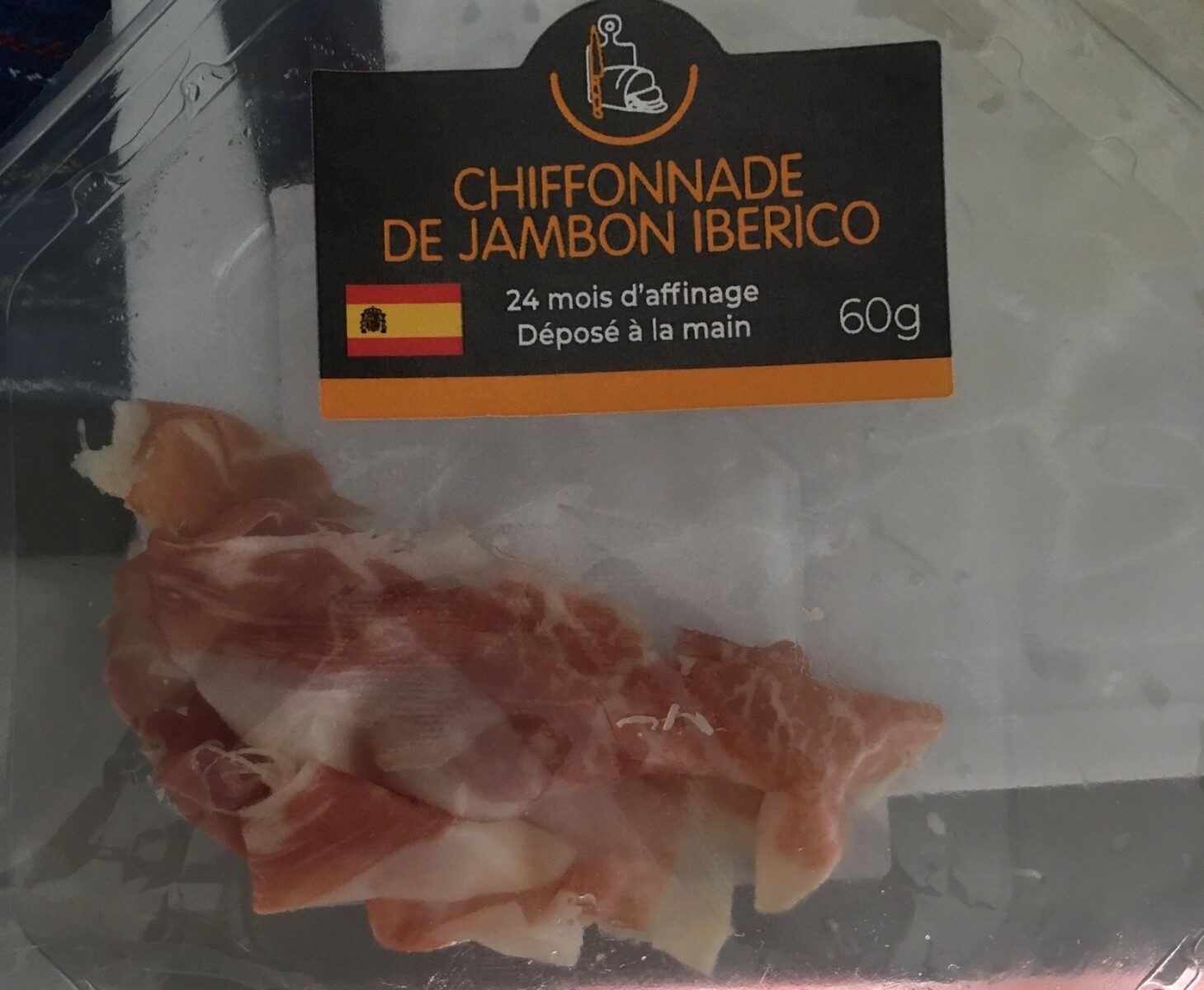 Chiffonnade de jambon iberico - Product - fr