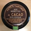 Pate à tartiner aux noisettes et cacao biologique - نتاج