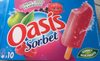 Sorbet Pomme Cassis Framboise Oasis - Produit