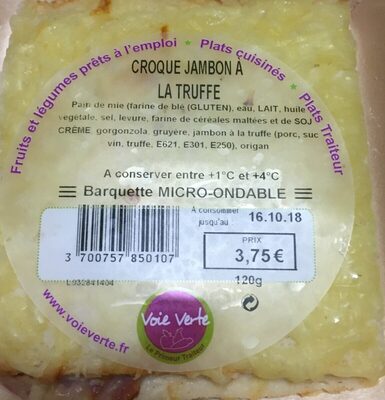 Croque jambon truffe - Produit