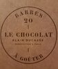Barres chocolat au lait 45% Alain DUCASSE - Product