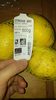 Citrons bio, variété Verna - Produit