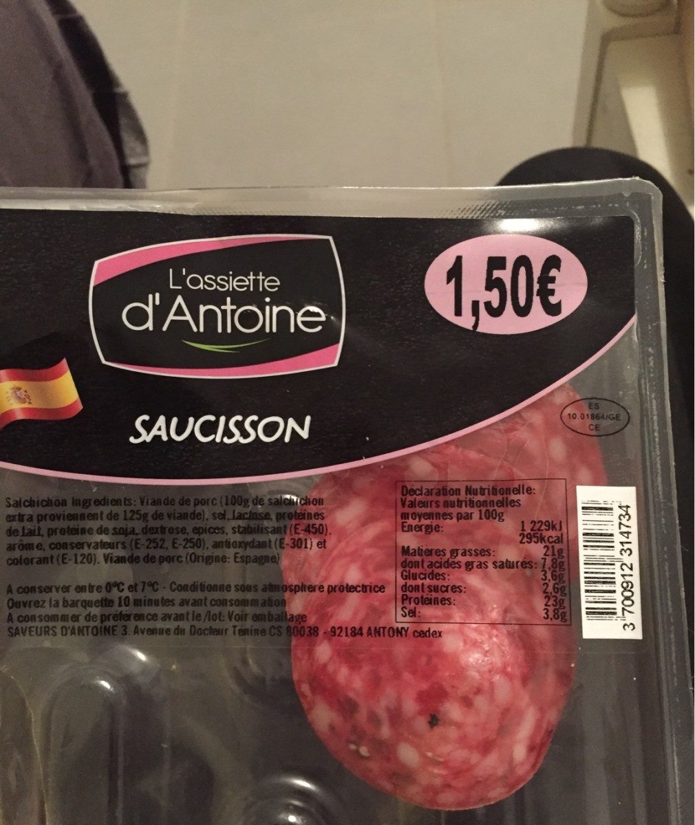 Saucisson - Produkt - fr