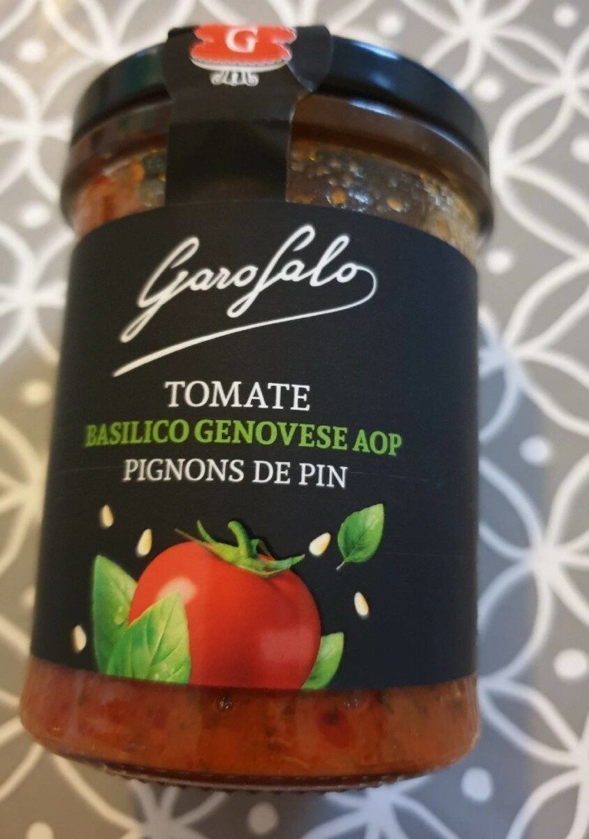 Sauce Tomate basilic genovese aop pignon de pin - Produkt - fr