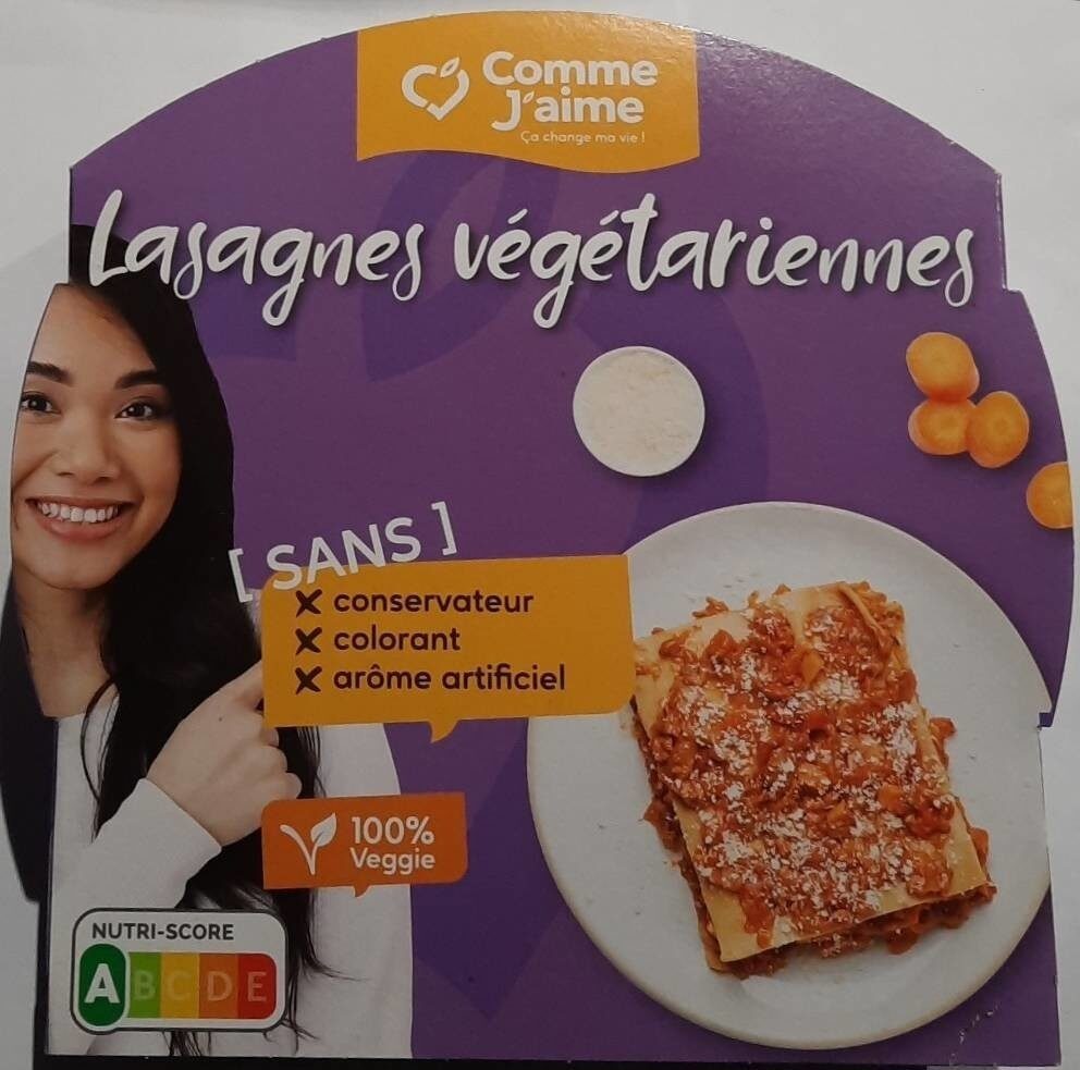 Lasagnes végétariennes - Produkt - fr