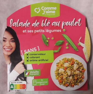 Salade de blé au poulet et ses petits légumes - Produkt - fr