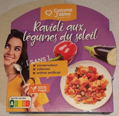 Ravioli aux légumes du soleil - Produkt - fr