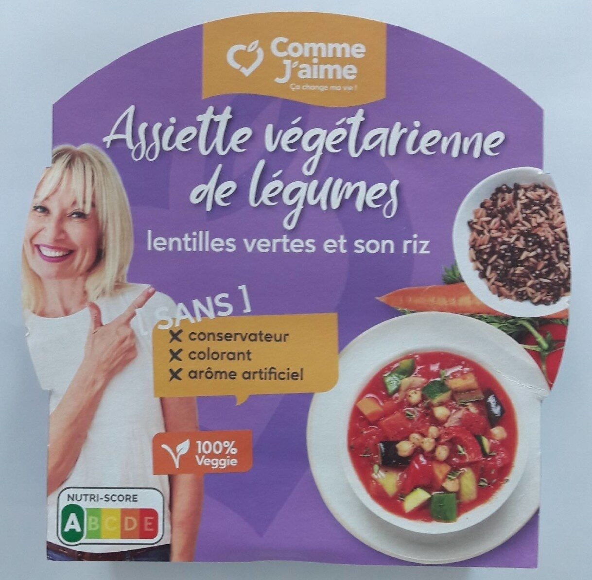 Assiette végétarienne - Produkt - fr