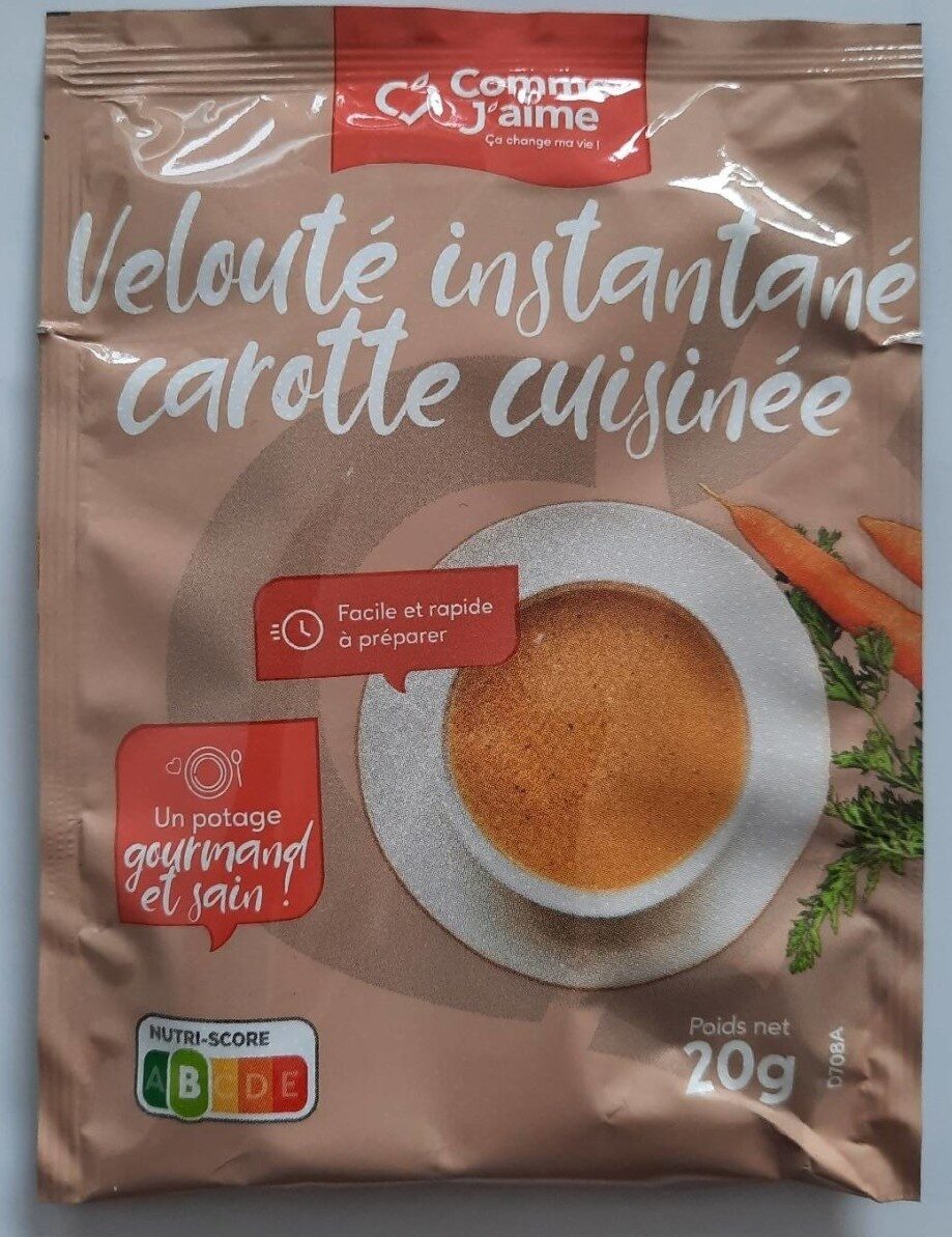 Velouté instantané carotte cuisinée - Produkt - fr