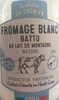 Fromage blanc battu nature - Produit