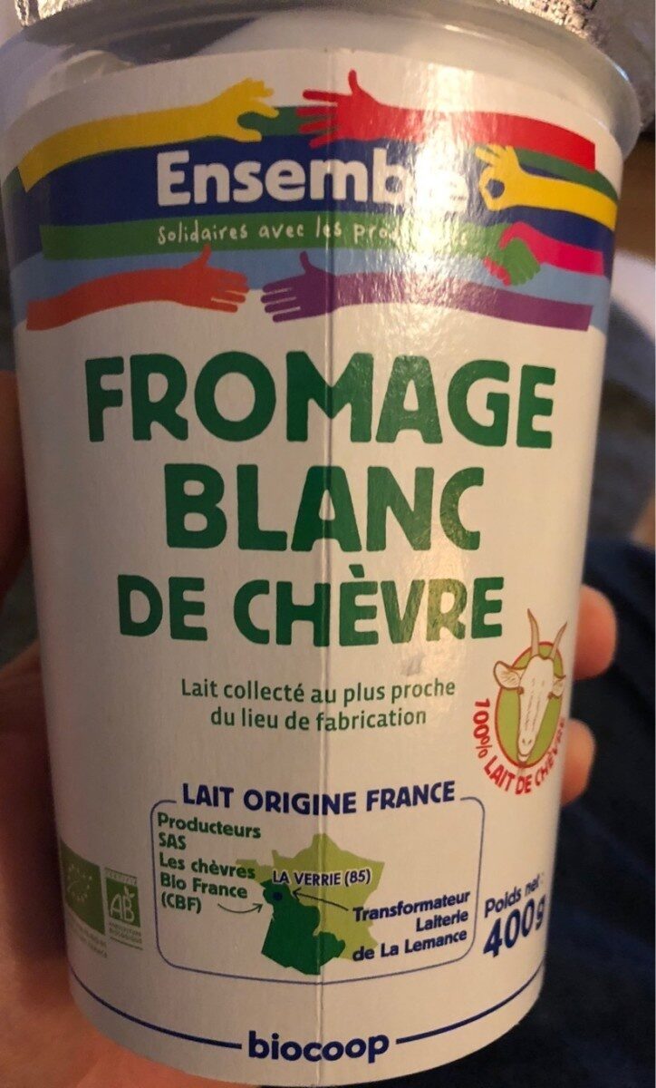 Fromage blanc de chèvre - Product - fr