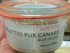 Rillettes pur canard aux figues - Product