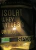 Isolat whey Native bio vanille - Product