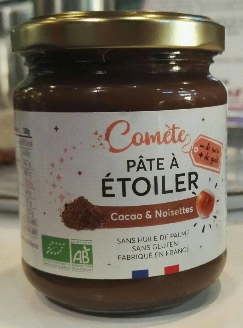 Pâte à étoiler cacao & noisettes - Produit