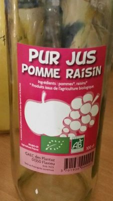 Pur jus pomme raisin - Product - fr
