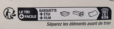 Brandade de Morue parmentière 2 personnes - Recycling instructions and/or packaging information - fr