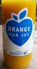 Orange pur jus - Producto