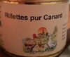 rillettes pur canard - Produit