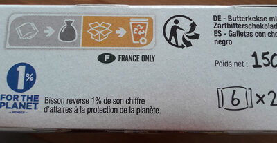 Bisson Petit Bisson Biscuits Bio Au Beurre Reco? - Instruction de recyclage et/ou informations d'emballage