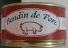 Boudin de porc - Product