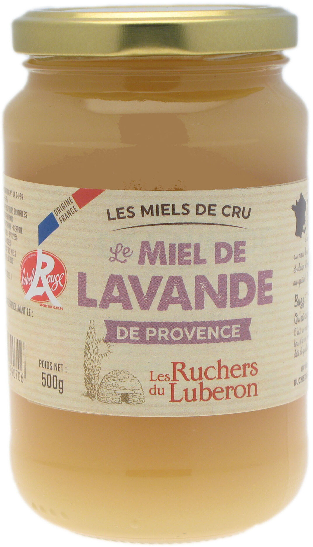 Le Miel de lavande de Provence - Instruction de recyclage et/ou informations d'emballage