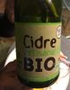 Cidre bio - Produit