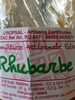 Confiture artisanale extra Rhubarbe - Product