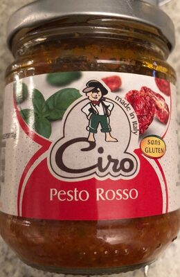 Pesto rosso - Instruction de recyclage et/ou informations d'emballage