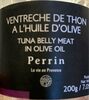 Ventreche de thon a l'huile d'olive - Produit