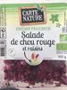 Salade de chou rouge et raisins - Produit