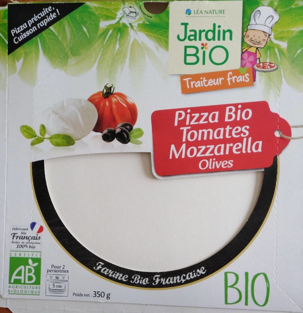 Pizza Tomates Mozzarella Olives - Instrucciones de reciclaje y/o información de embalaje - fr
