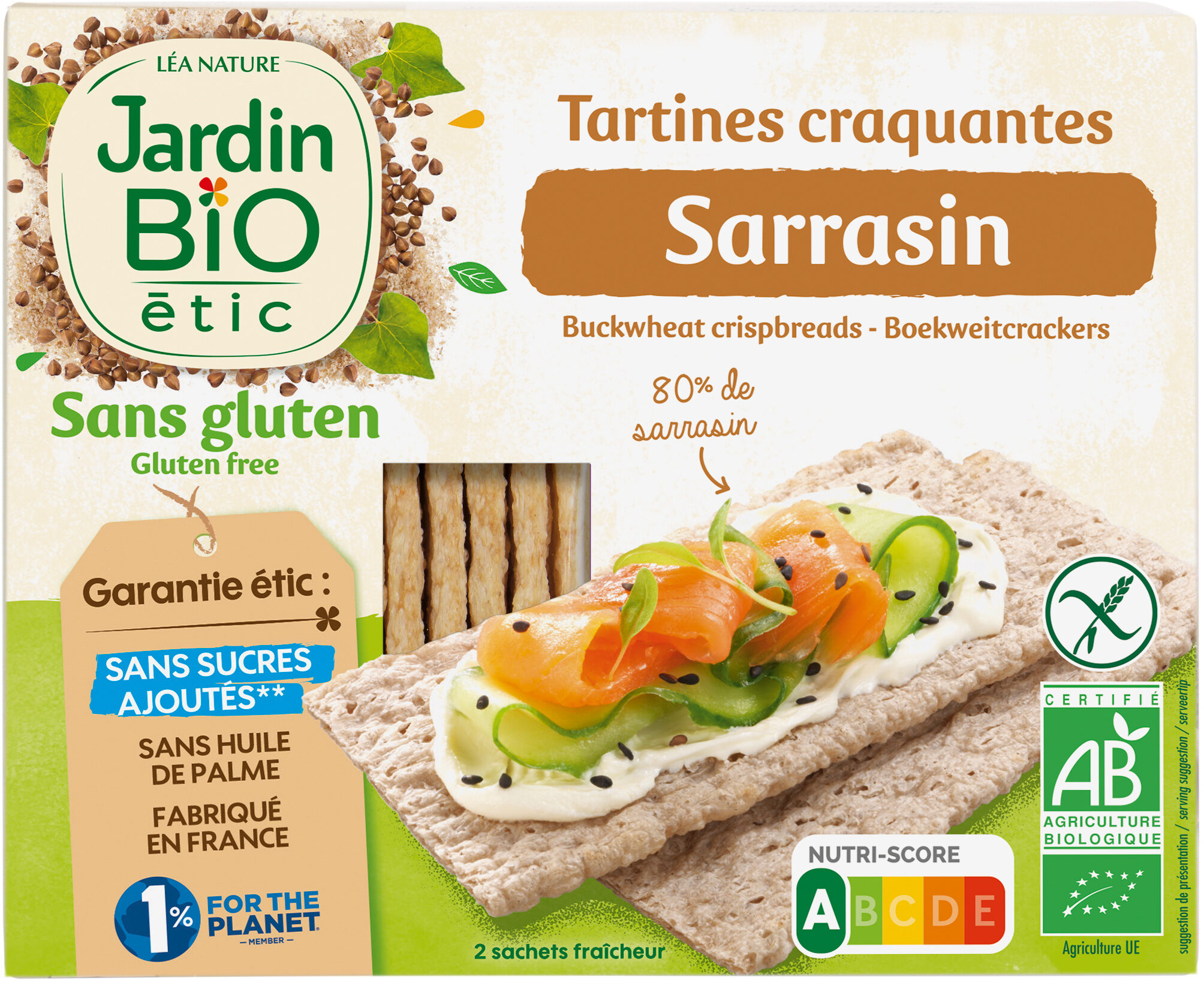 Tartines craquantes Sarrasin - Product - fr