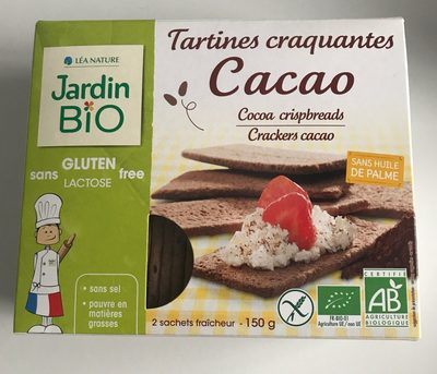 Tartines craquantes Cacao céréales - Produit