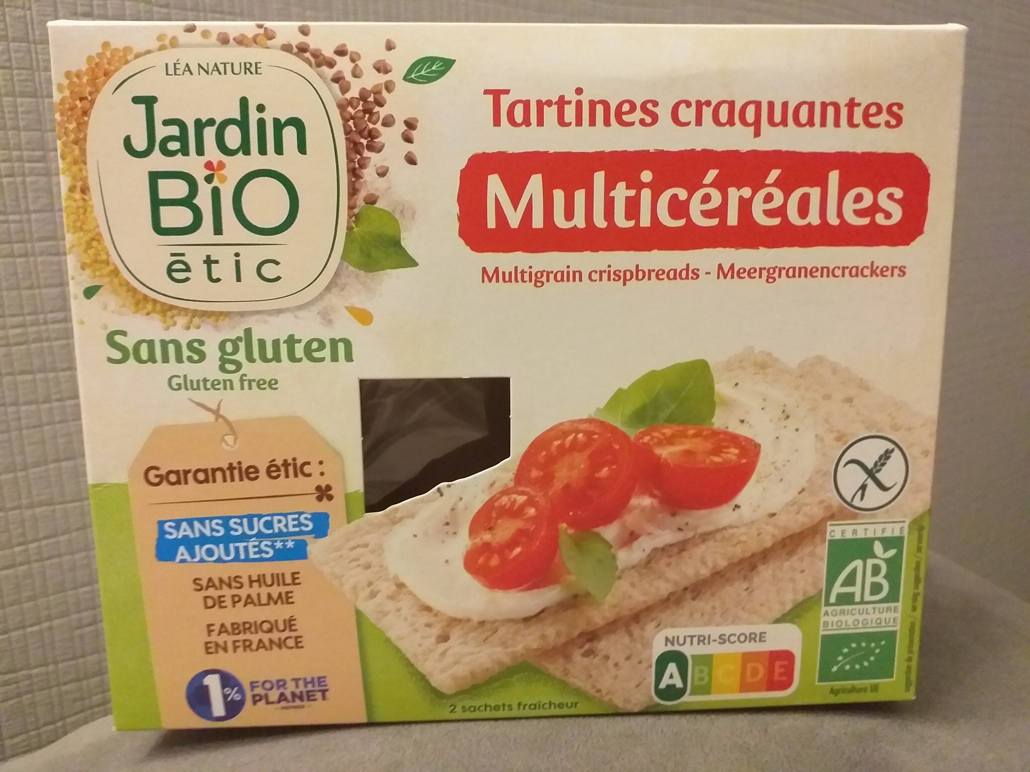 Tartines craquantes Multicéréales - Produit
