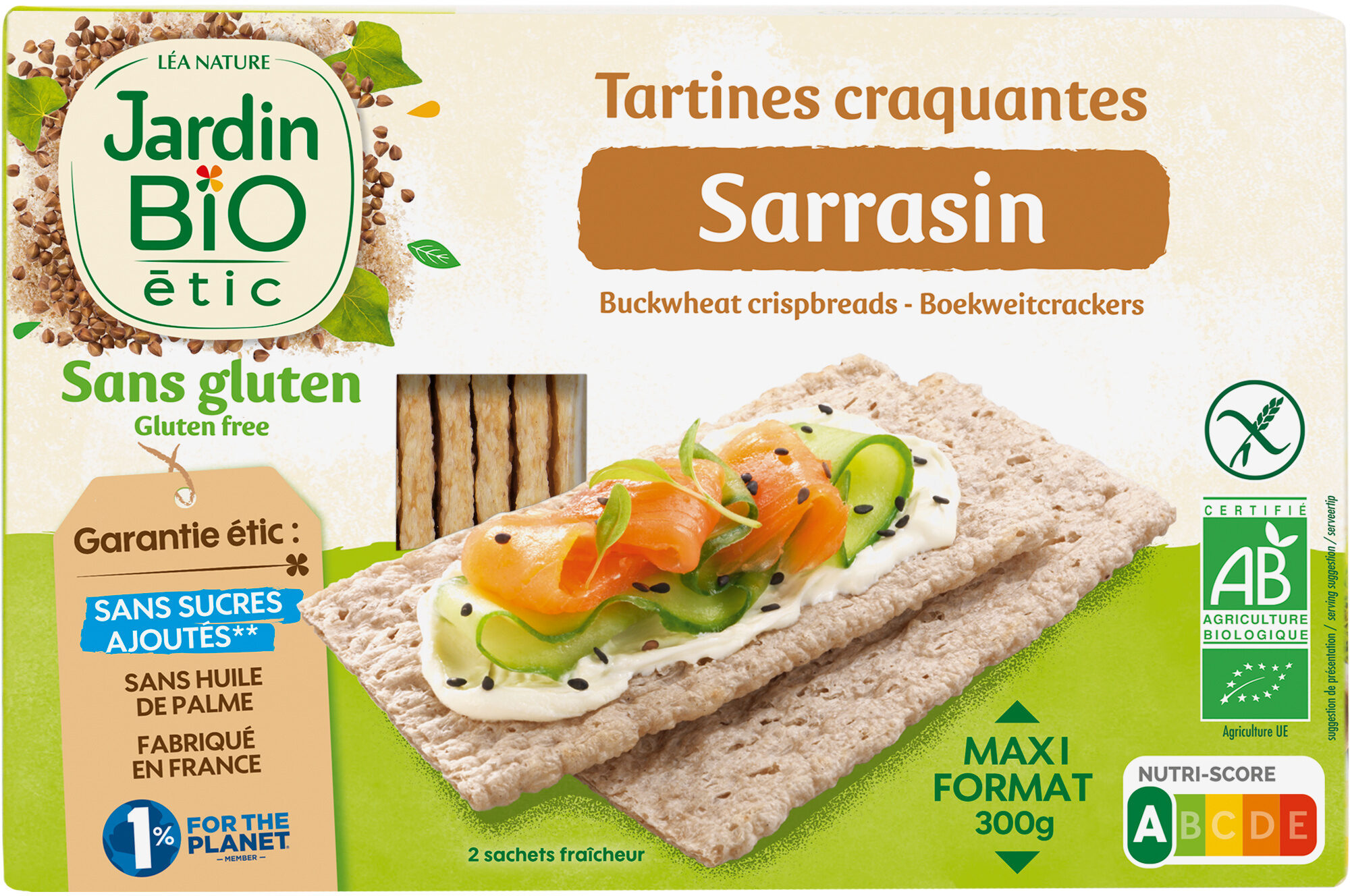 Tartines craquantes sarrasin - Produit