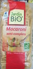 Macaroni semi-complets Bio - Product