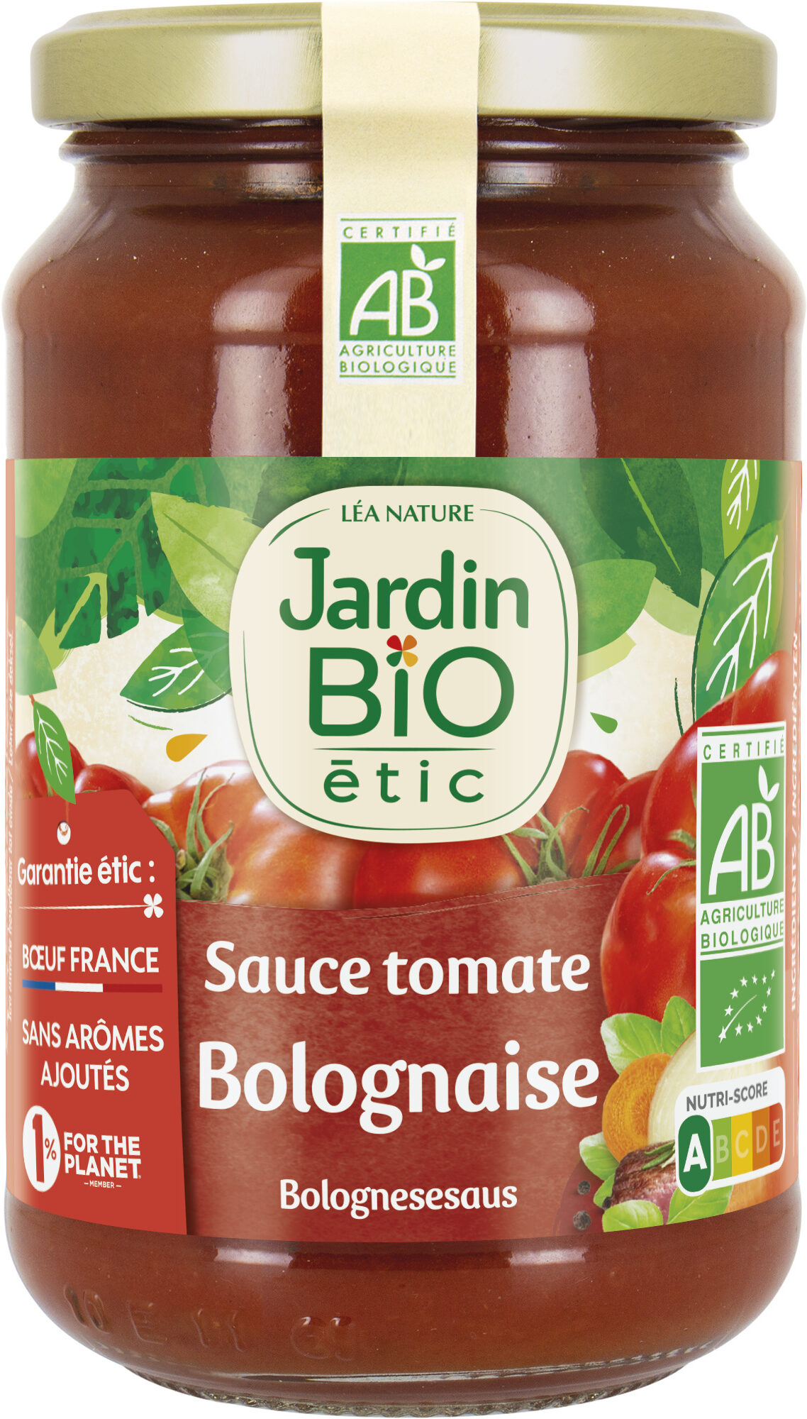Sauce bolognaise Bio - Product - fr