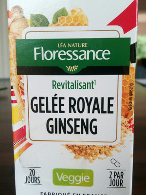 Gélule Végétale Revitalisant, Ginseng / Gelée Royale - Produkt - fr