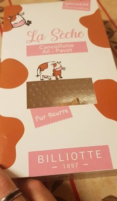 La Séche Cancoillotte Ail-Pavot - Produit