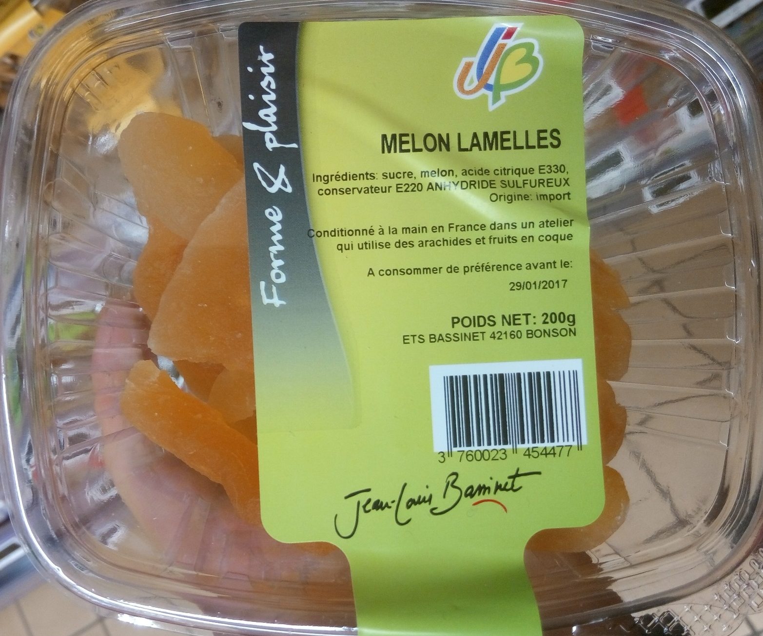 Melons lamelles - Product - fr