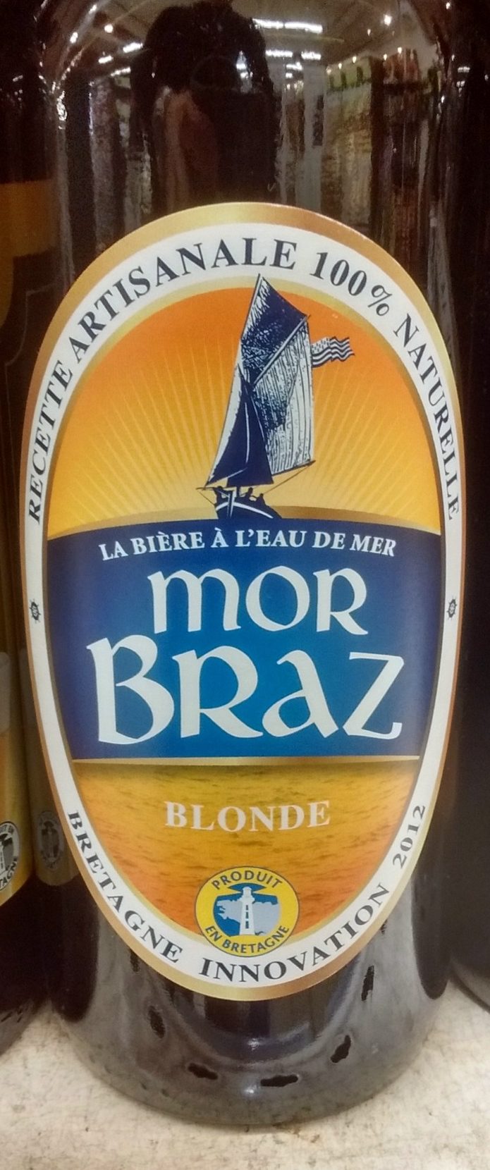 Mor Braz Blonde (4.5%) Brasserie Mor Braz 75 CL - Product - fr