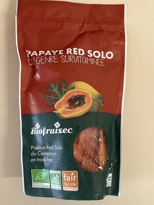 PAPAYE RED SOLO DU CAMERON EN TRANCHES SECHEES - Product - fr