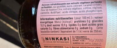 Ninkasi cola - Ingredients - fr