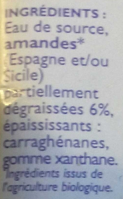 Amande Cuisine - Ingredients - fr
