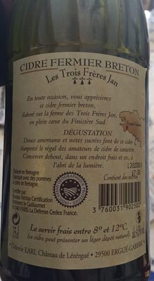 3FRER Fermier Breton Brut - Product - fr
