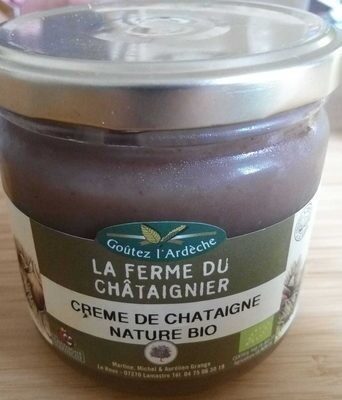 Crème de châtaigne nature bio - Product - fr