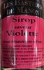 Sirop saveur violette - Product
