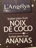 Buche noix coco ananas - Product